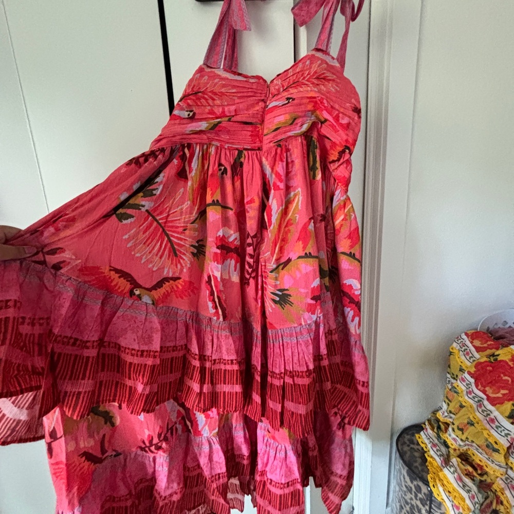 JessaKae Pink Oasis Dress 2X NWOT - Picture 2 of 3